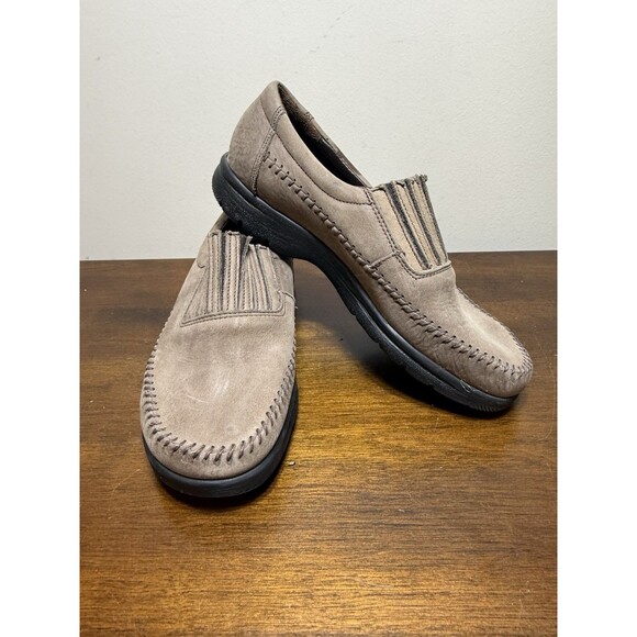 Dexter Shoes - Dexter Walkmocs Brown Leather Moccasins Slip On Comfort Loafers Wm Sz 8M T462-16